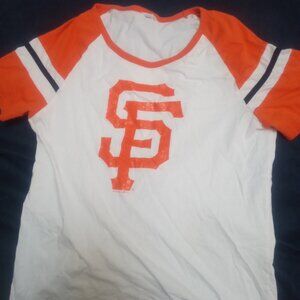 Womens SF Giants T-Shirt Small.
